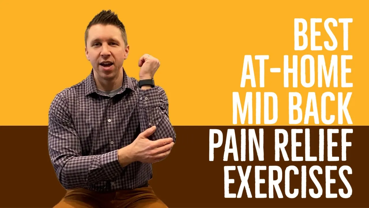 At Home Mid Back Pain Exercises Chiropractor in Sun Prairie, WI